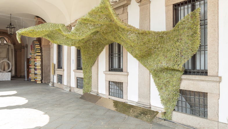 Tillandsia WALL Green Wave for Fuorisalone 2022
filandsia壁绿波,用于Fuorisalone 2022