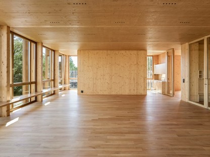 BüroB Architekten：雨学校校园的幼儿园