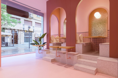Masquespacio design Bun，都灵：有趣的色彩，打造迷人的室内设计